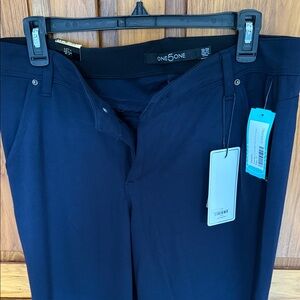 One 5 One Navy Boot Cut Pants